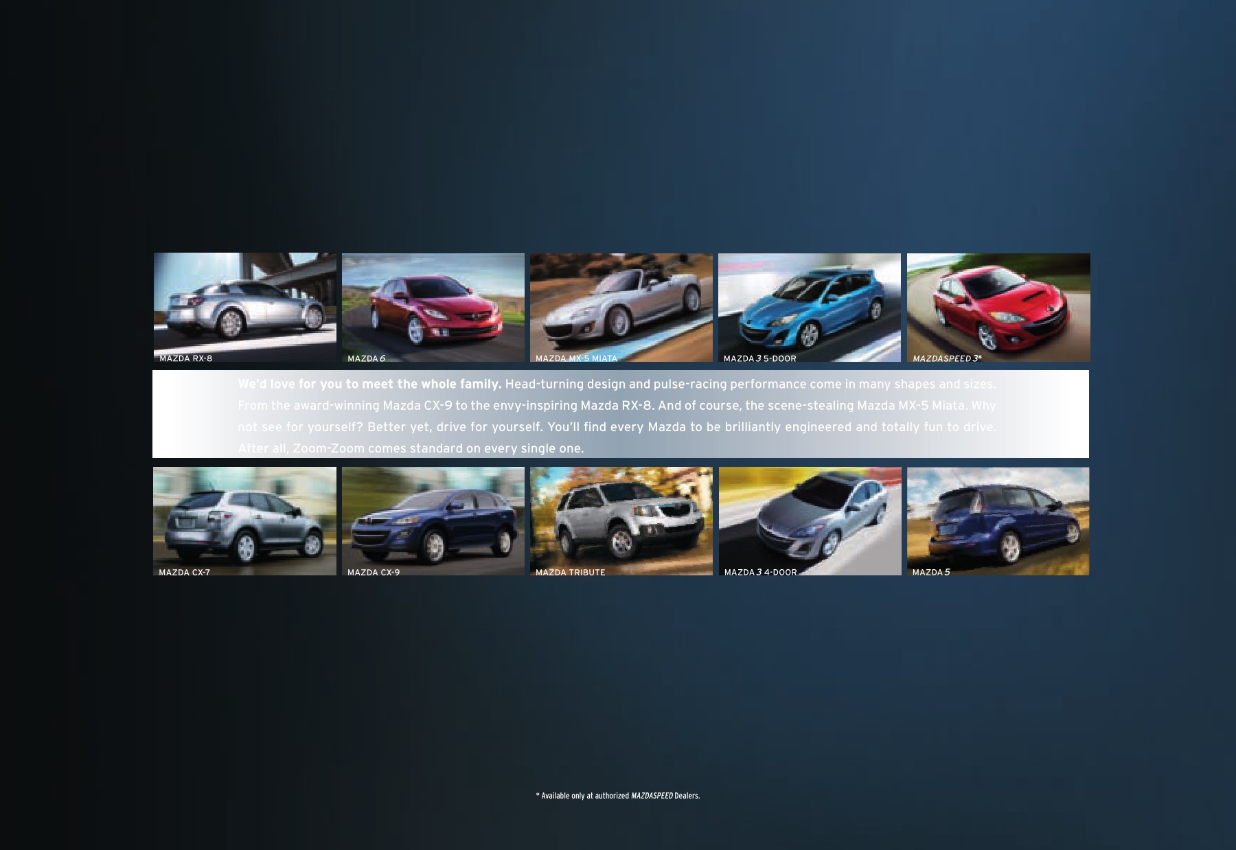 2010 Mazda CX-7 Brochure Page 3